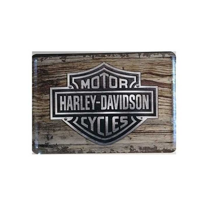 Harley Davidson Wood Logo