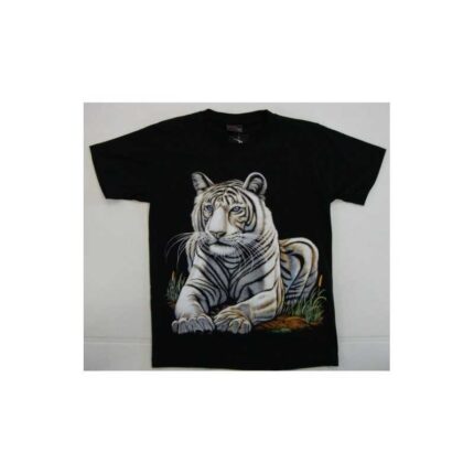 Hvid tiger T-shirt