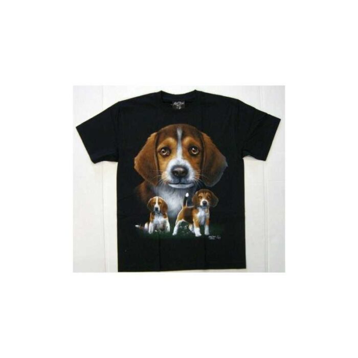 T-shirt med beagle