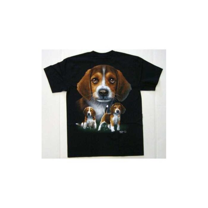 T-shirt med beagle