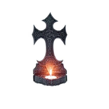 Keltisk kors til fyrfadslys