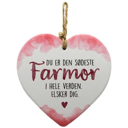Farmor - message heart