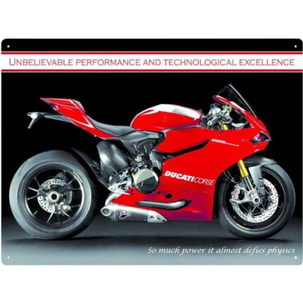Motorcykel Ducati 1199 Panigale R - skilt