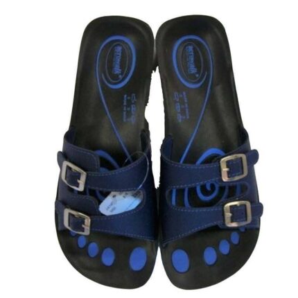 Sandaler med spænder - mørkt blå