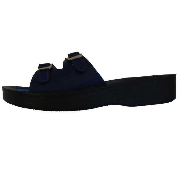 Sandaler med spænder - mørkt blå
