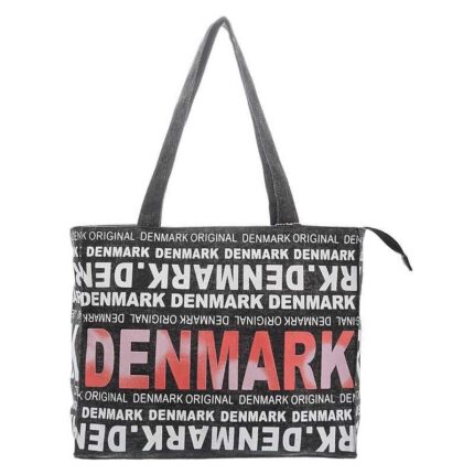 Stor kanvas taske Danmark