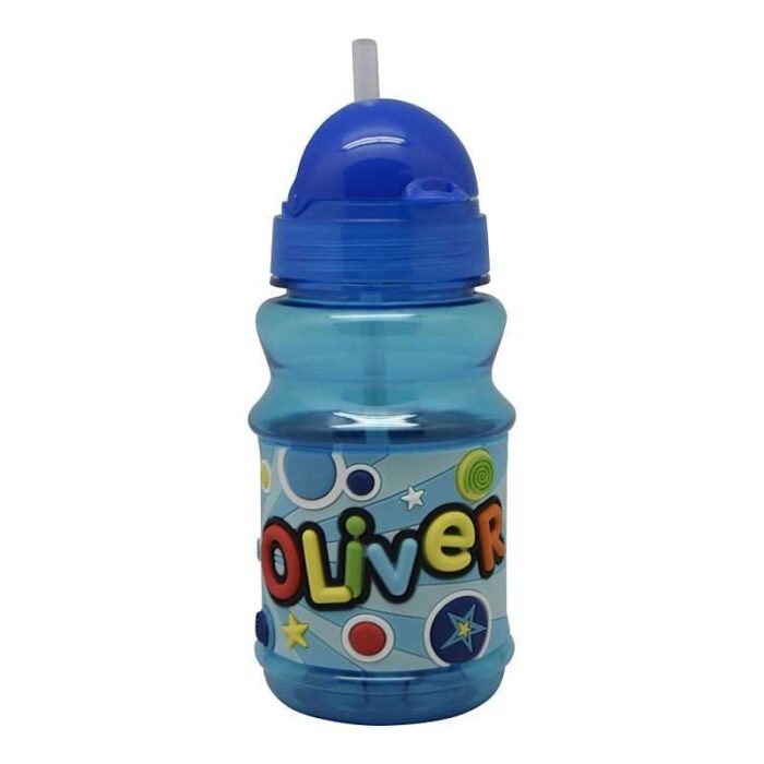 OLIVER - drikkeflaske med sugerør