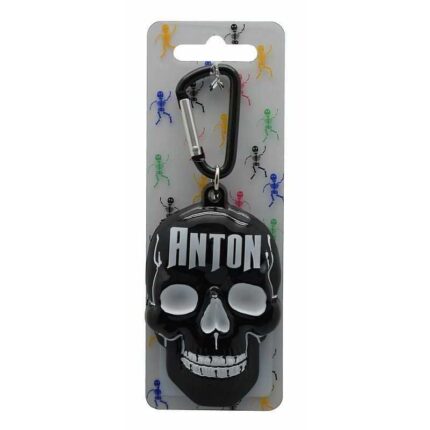 Anton - skull nøglering
