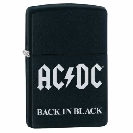 AC DC - back in black - Zippo lighter