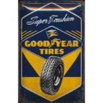 Metal skilt - Goodyear tires