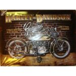 Harley Davidson - metal skilt
