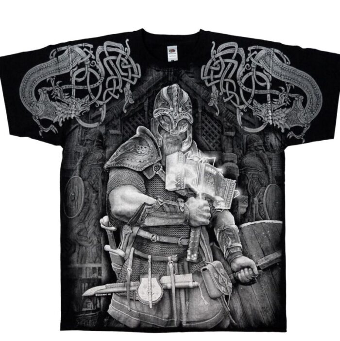 Viking T-shirt - God of thunder