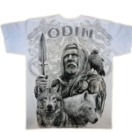 Viking T-shirt med Odin