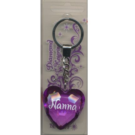 Hjerte nøglering - Nanna