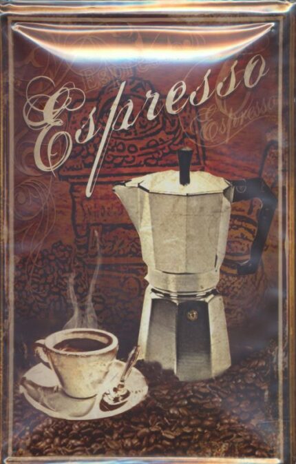 Skilt - espresso